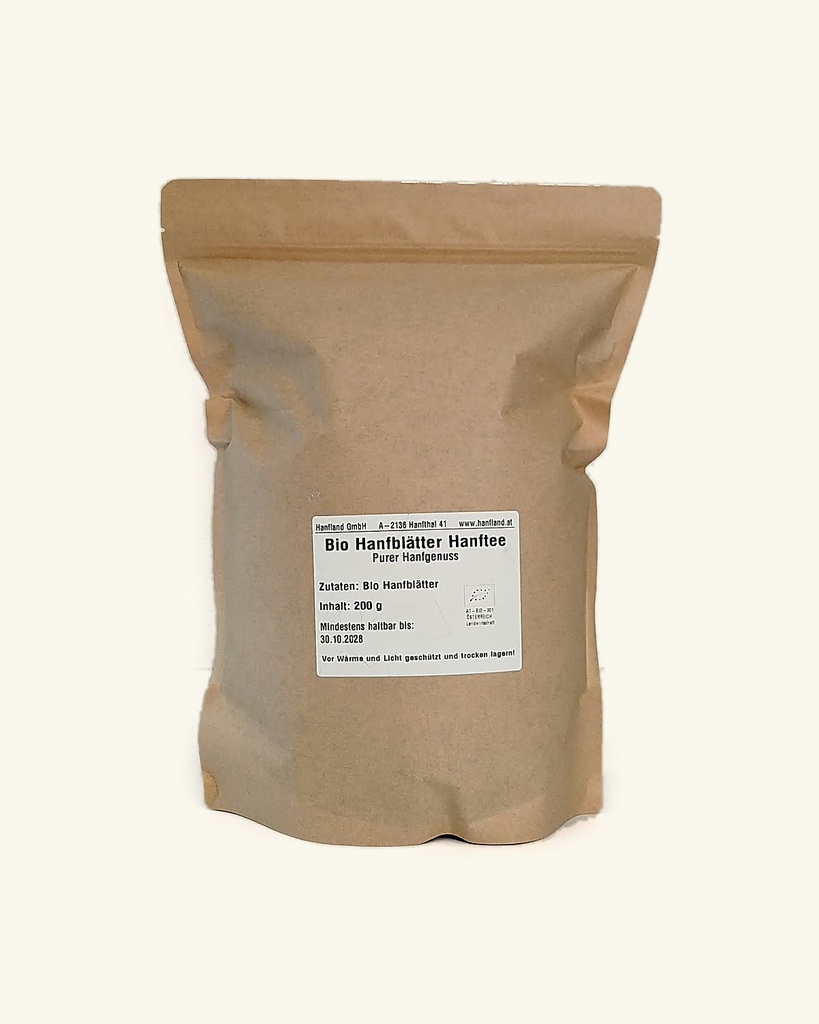Bio Hanftee Purer Hanfgenuss – Vorratspack 200 g