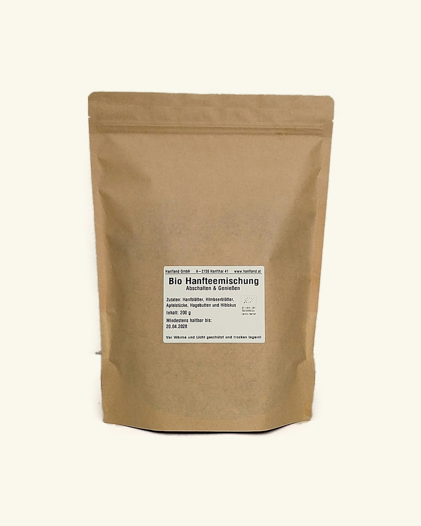 Bio Hanfteemischung Abschalten & Genießen – Vorratspack 200 g
